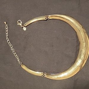 Express Gold Collar Necklace